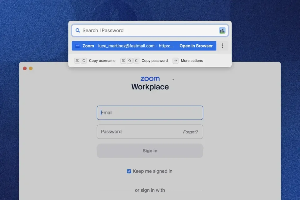 1Password screenshot 5