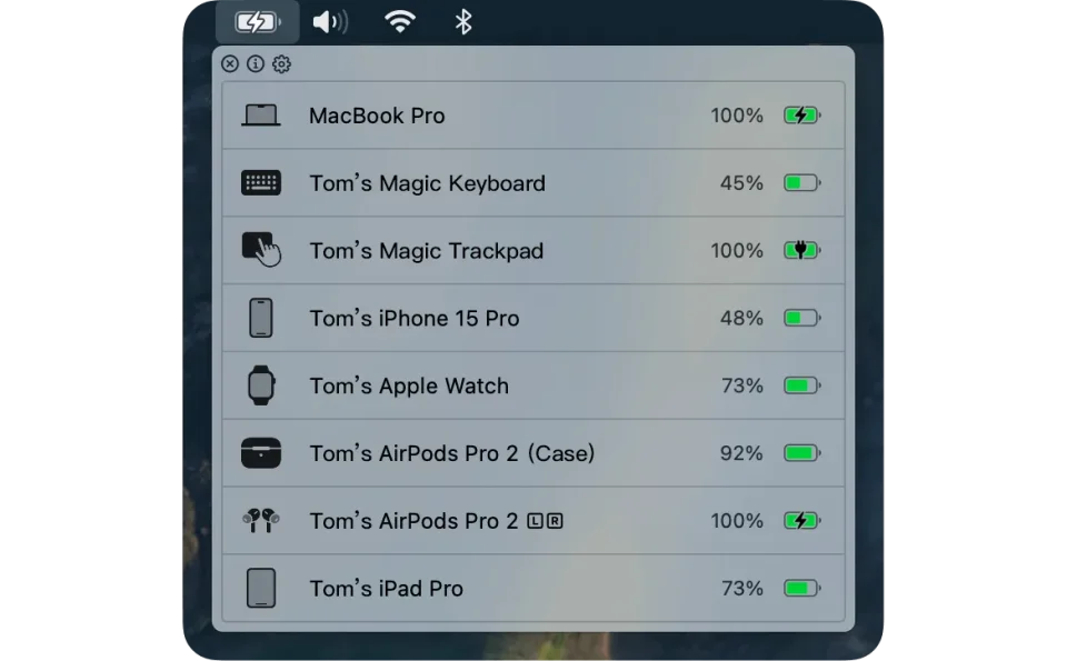 AirBattery screenshot 2