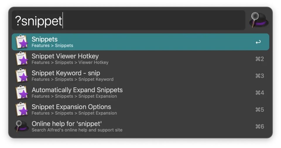 Alfred screenshot 3