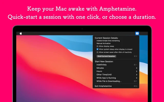 Amphetamine screenshot