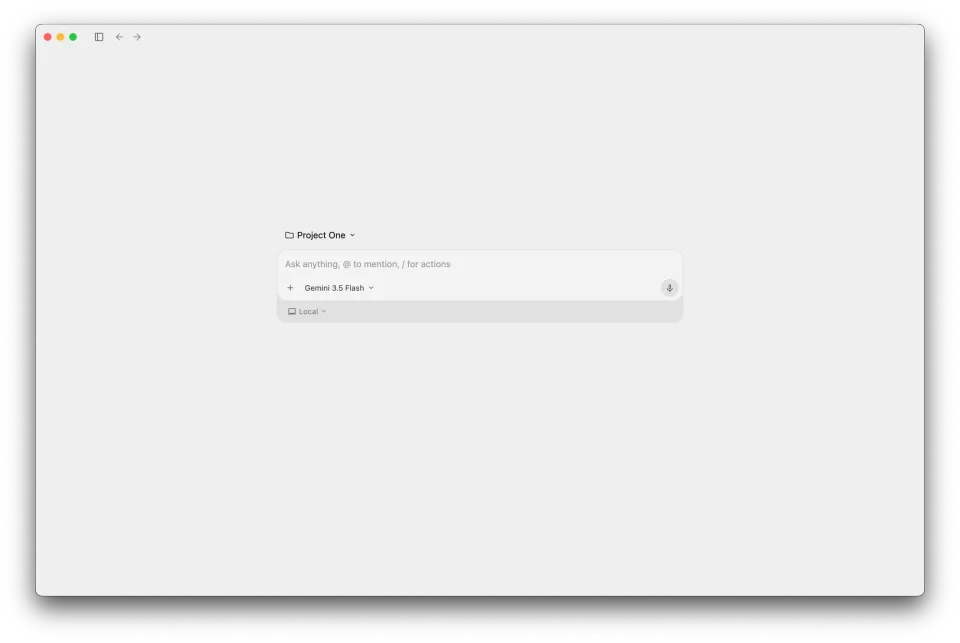 Google Antigravity screenshot 5