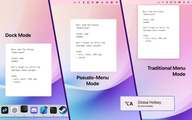 Antinote screenshot