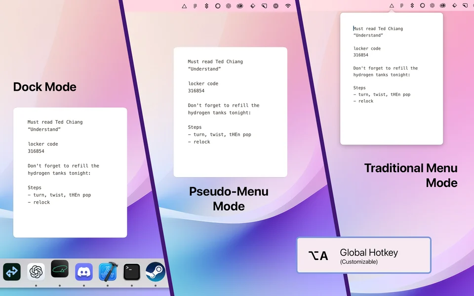 Antinote screenshot 2