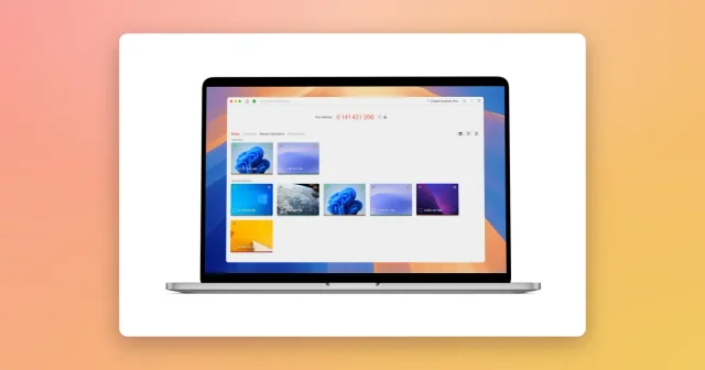 AnyDesk screenshot