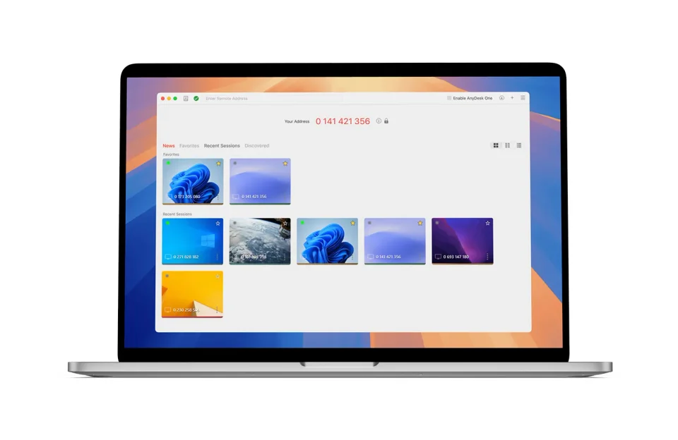 AnyDesk screenshot 2