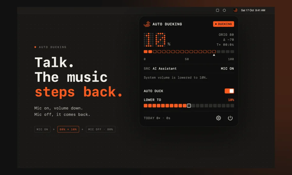 Auto Ducking 2.0 screenshot 2