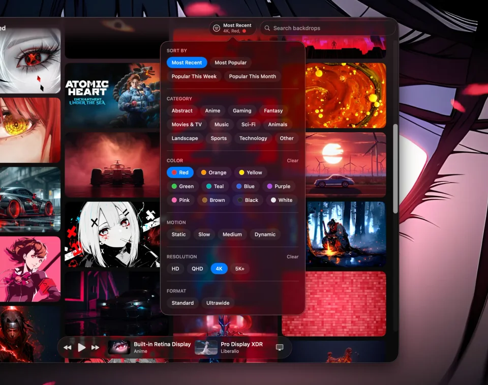 Backdrop screenshot 5