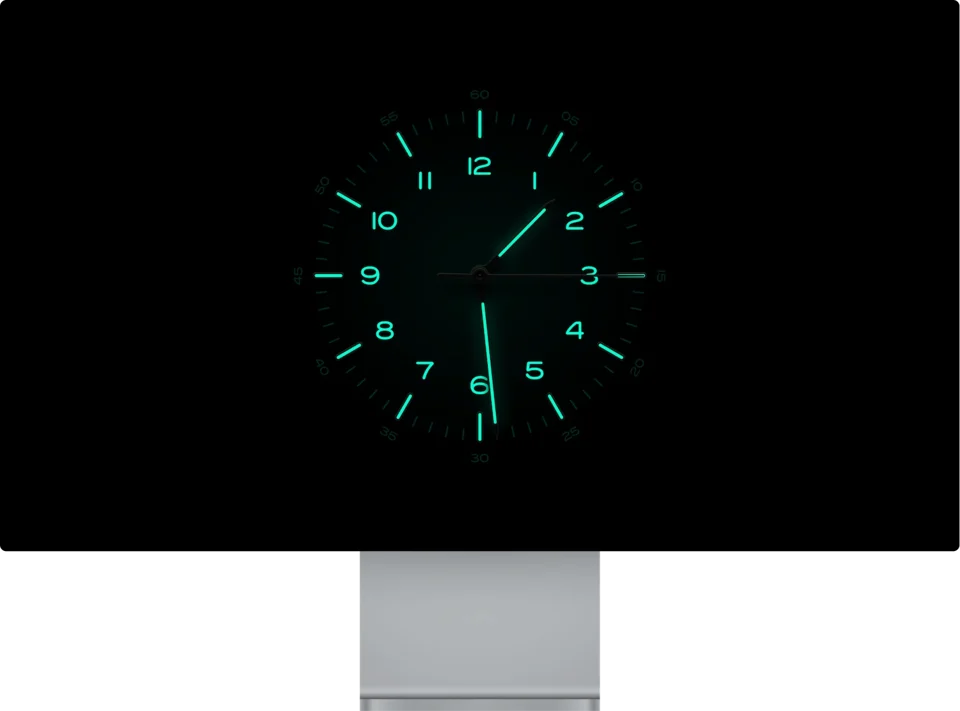 Bauhaus Clock screenshot 4