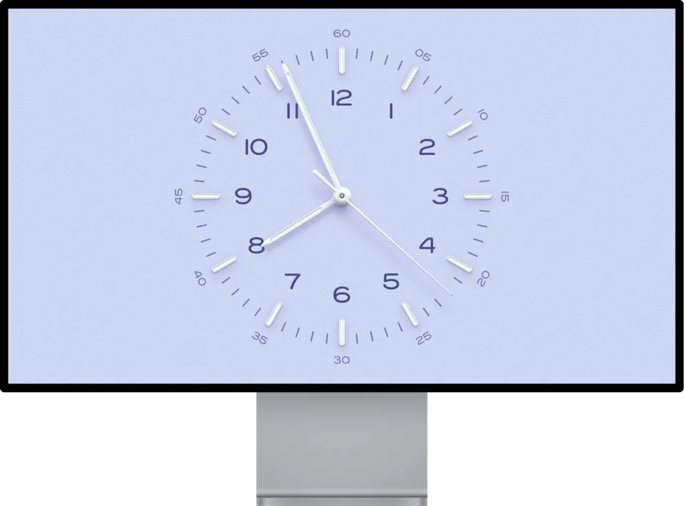 Bauhaus Clock screenshot 3