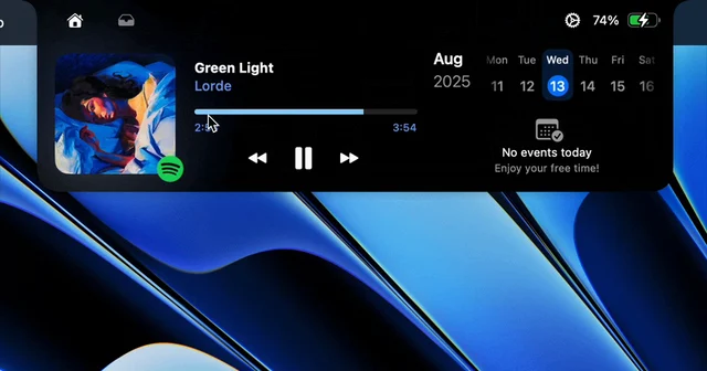 Boring Notch screenshot