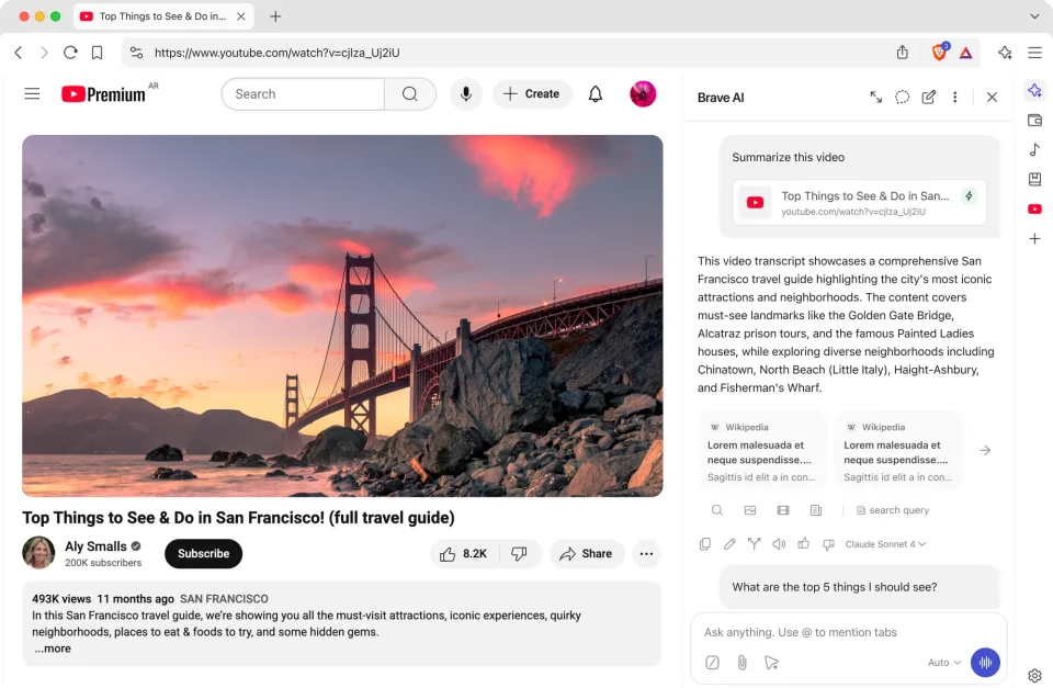 Brave Browser screenshot 3