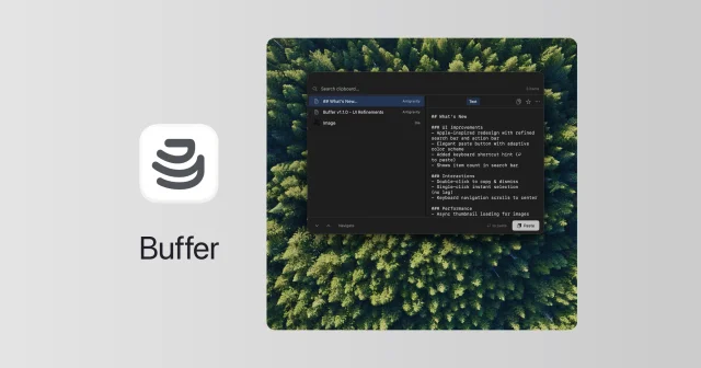 Buffer screenshot