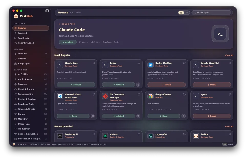 CaskHub screenshot 3