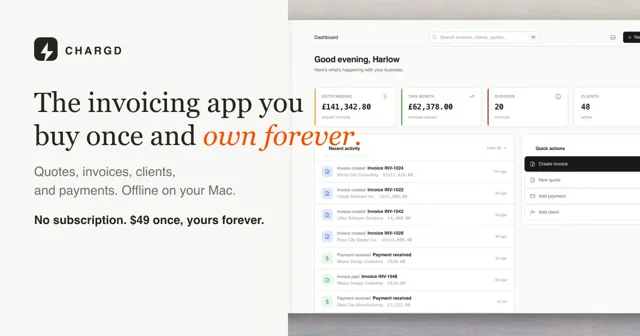 Chargd screenshot