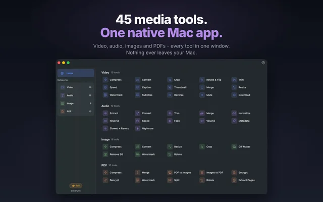 ClearCut screenshot