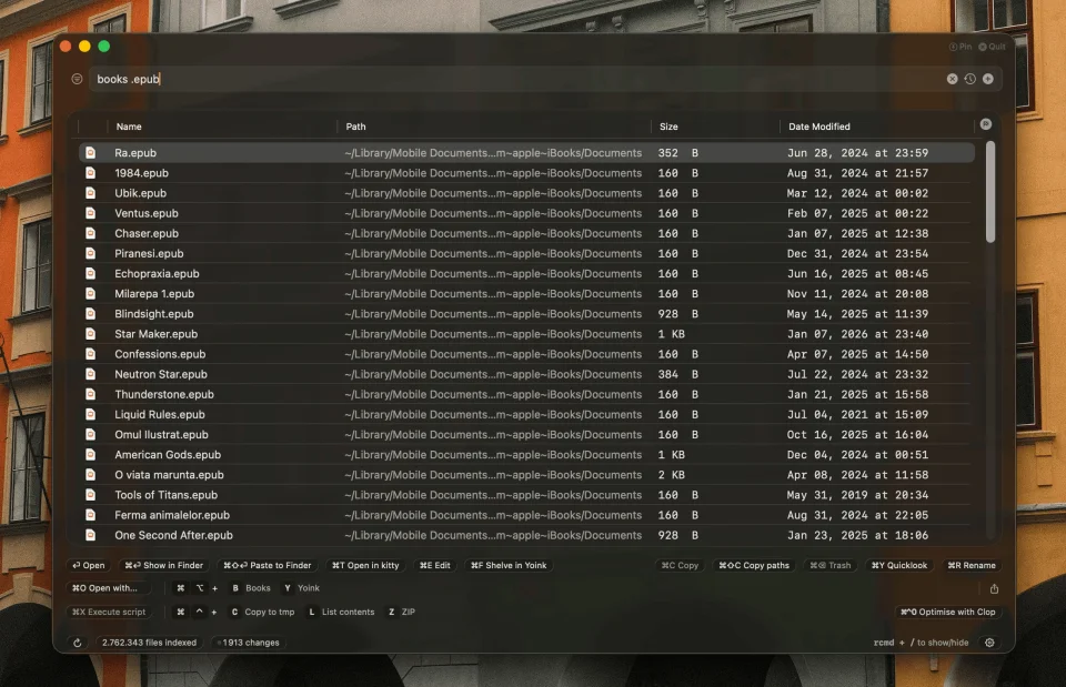 Cling screenshot 2
