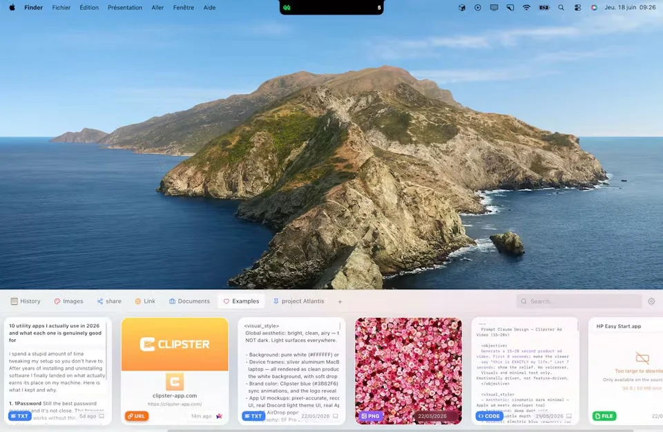 Clipster screenshot 2