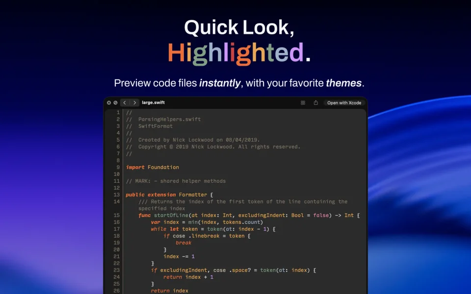 CodeLook screenshot 2