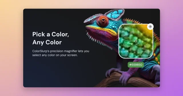 ColorSlurp screenshot