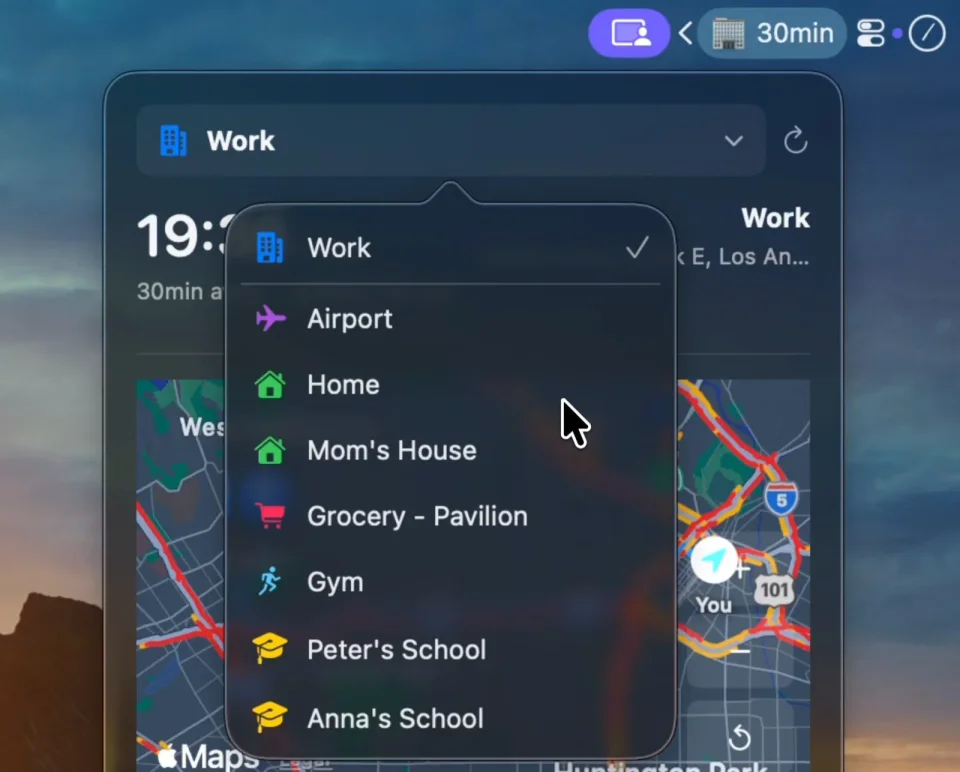 CommuteBar screenshot 3