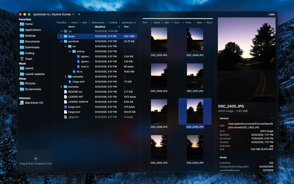 Cosmil screenshot 2
