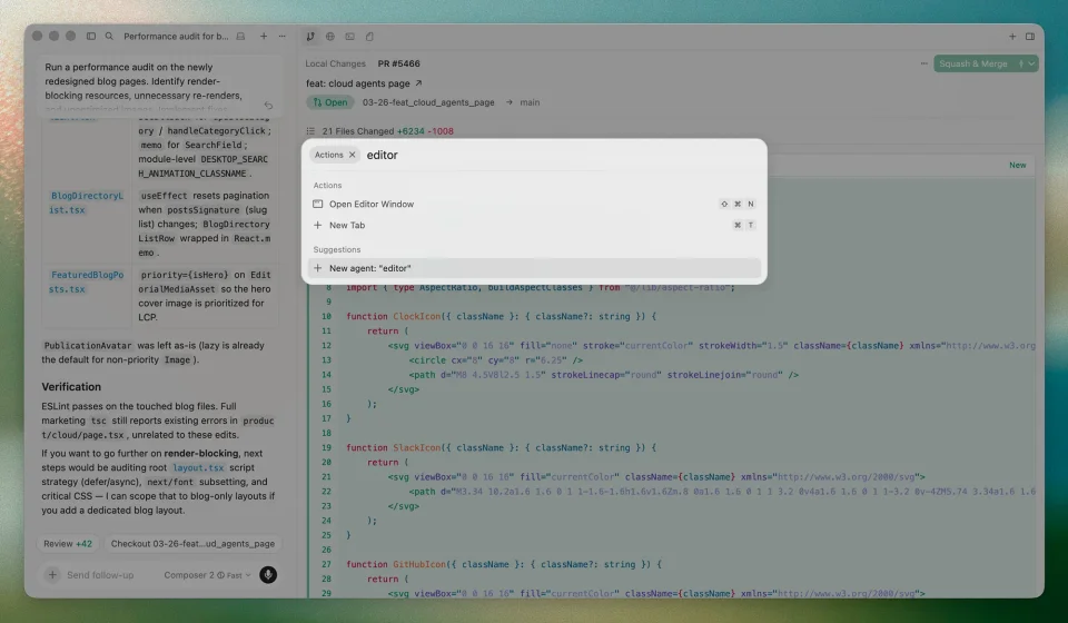 Cursor screenshot 4