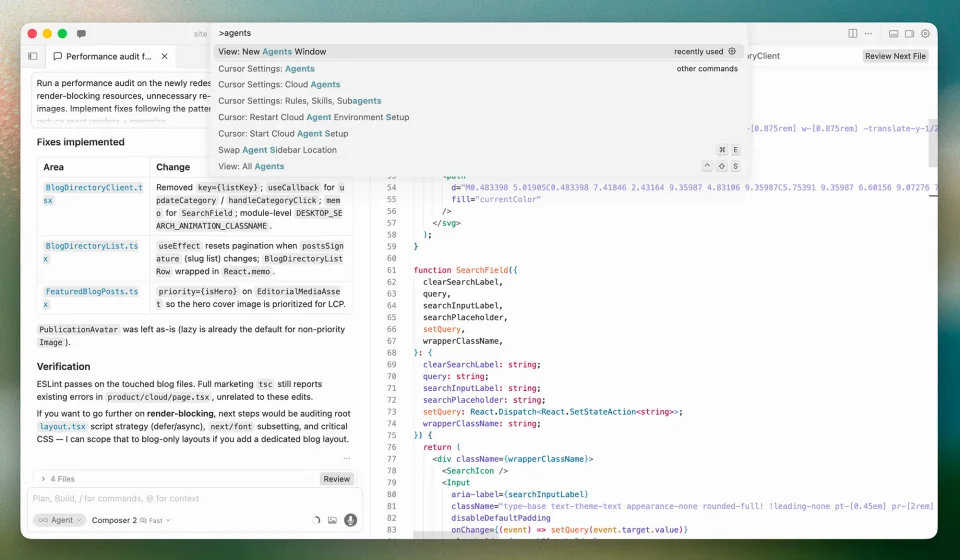 Cursor screenshot 3