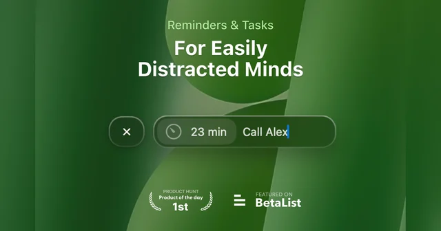 DeskMinder screenshot