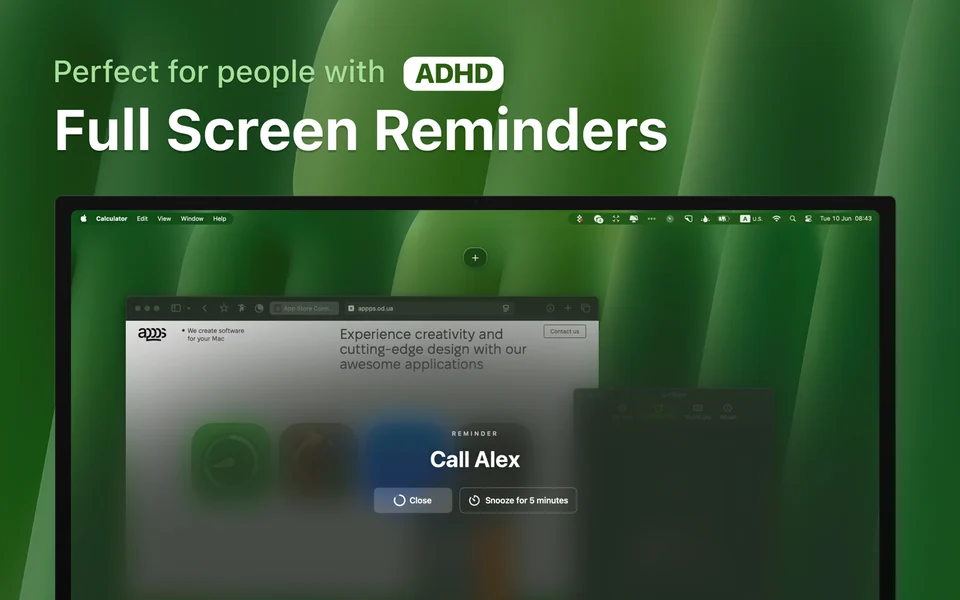 DeskMinder screenshot 5