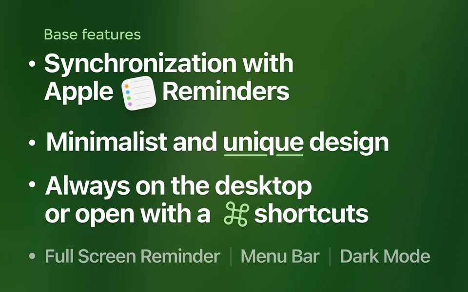 DeskMinder screenshot 2