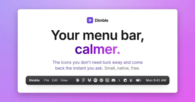 Dimble screenshot 1