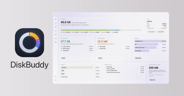DiskBuddy screenshot