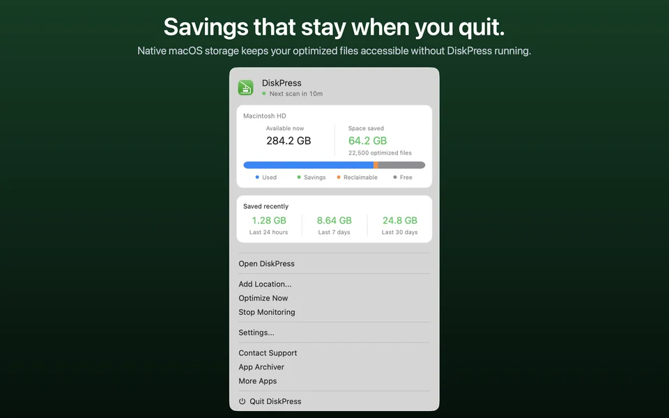 DiskPress screenshot 5