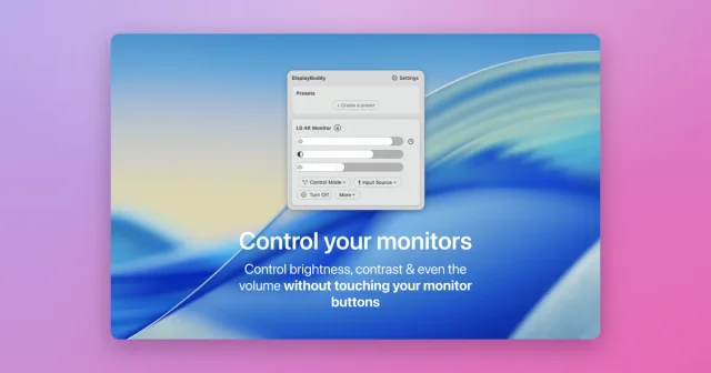 DisplayBuddy screenshot