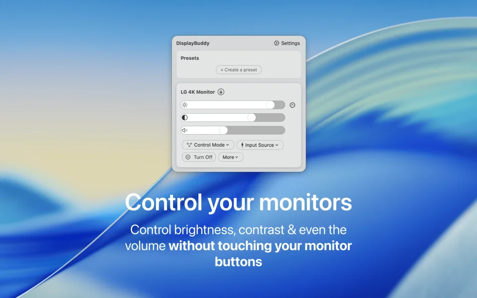 DisplayBuddy screenshot 2