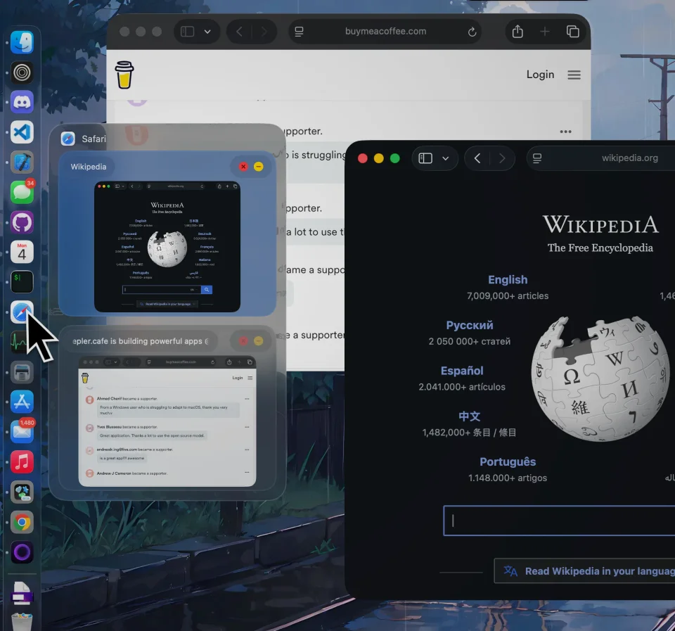DockDoor screenshot 2