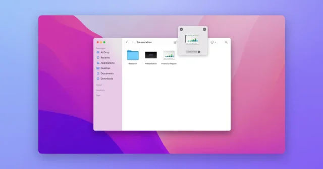 Dropover screenshot