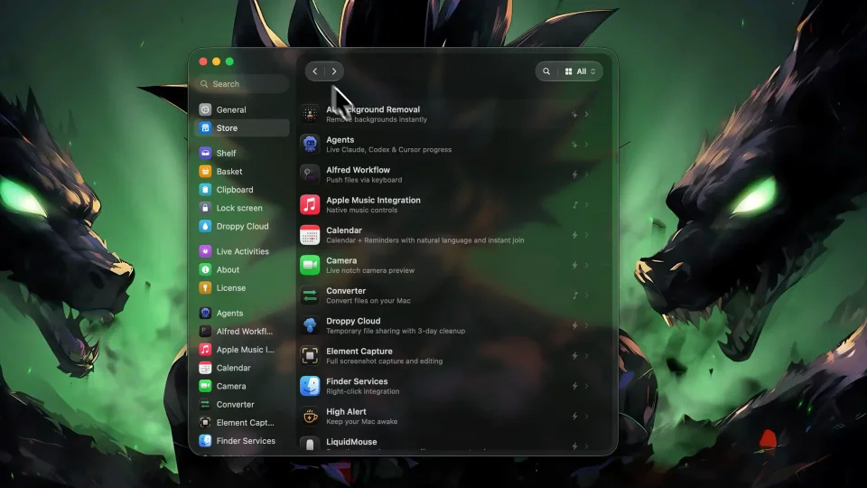 Droppy screenshot 5