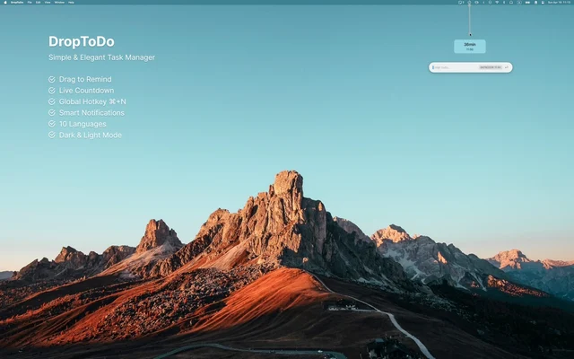 DropToDo screenshot