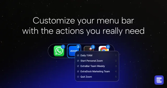 ExtraBar screenshot