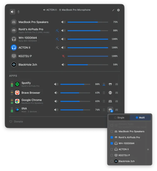 FineTune screenshot