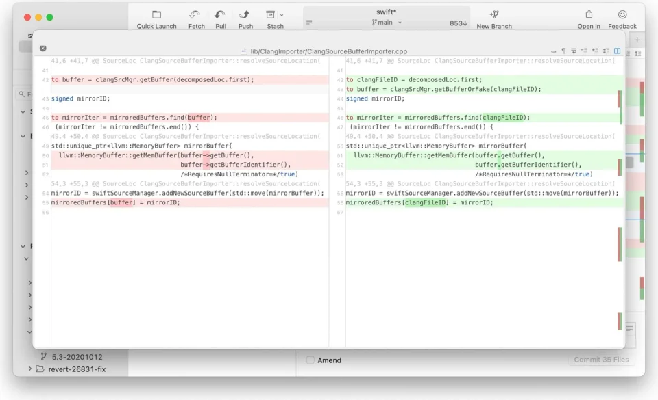 Fork screenshot 4