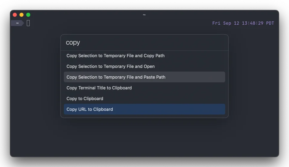 Ghostty screenshot 3
