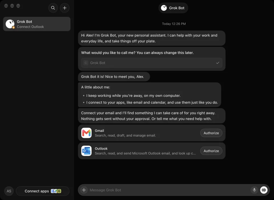Grok Bot screenshot 2