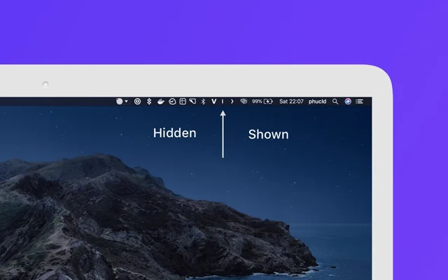 Hidden Bar screenshot