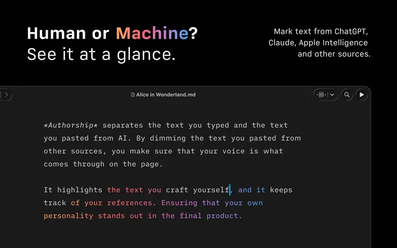 iA Writer screenshot 2