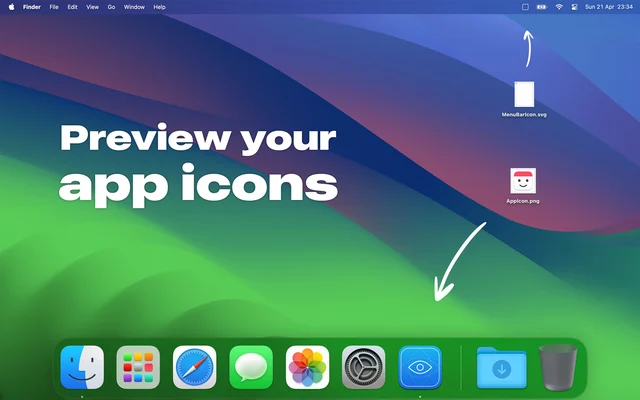 Icon Preview screenshot