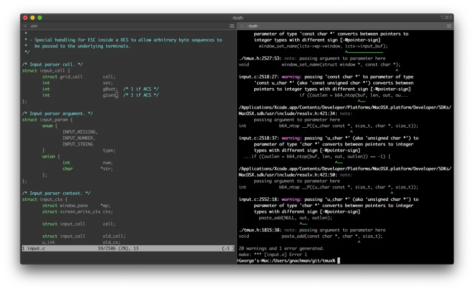 iTerm2 screenshot 2