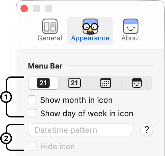 Itsycal screenshot 3