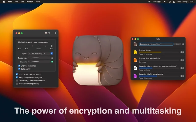 Keka screenshot 2